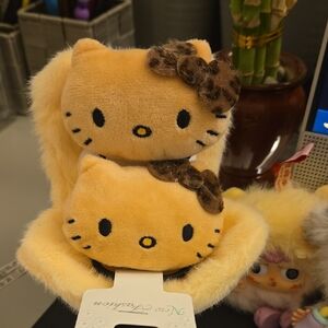 Cute Hello Kitty Plush Hair Tie